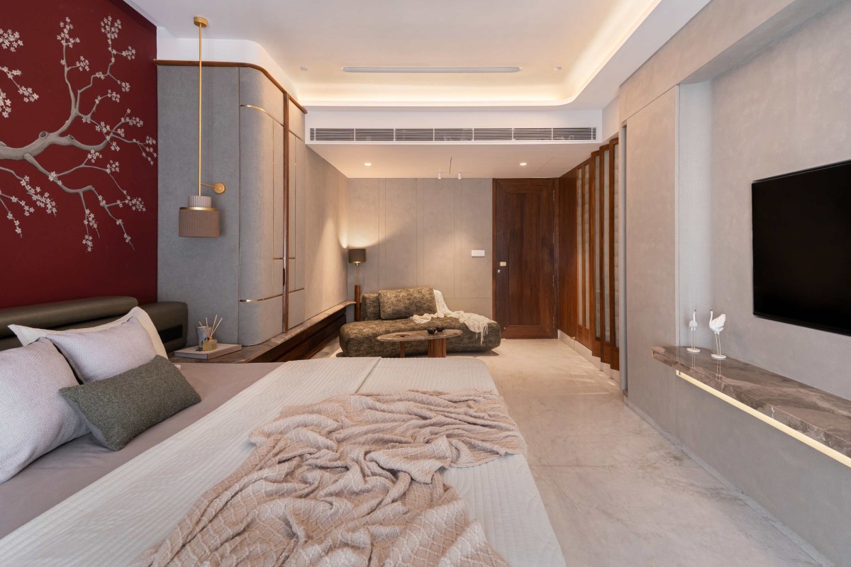 Bedroom of Sangini Arise by Ataha Design Synergy