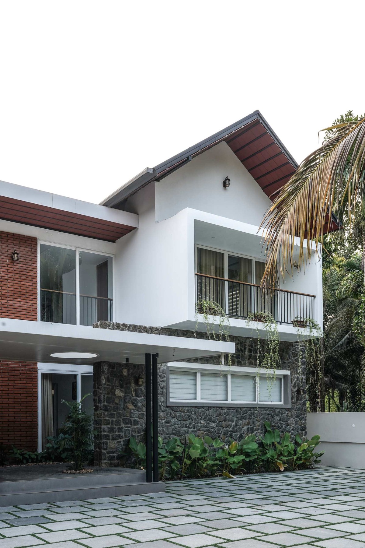 Exterior view of Brock House by Akhil Albin Architects