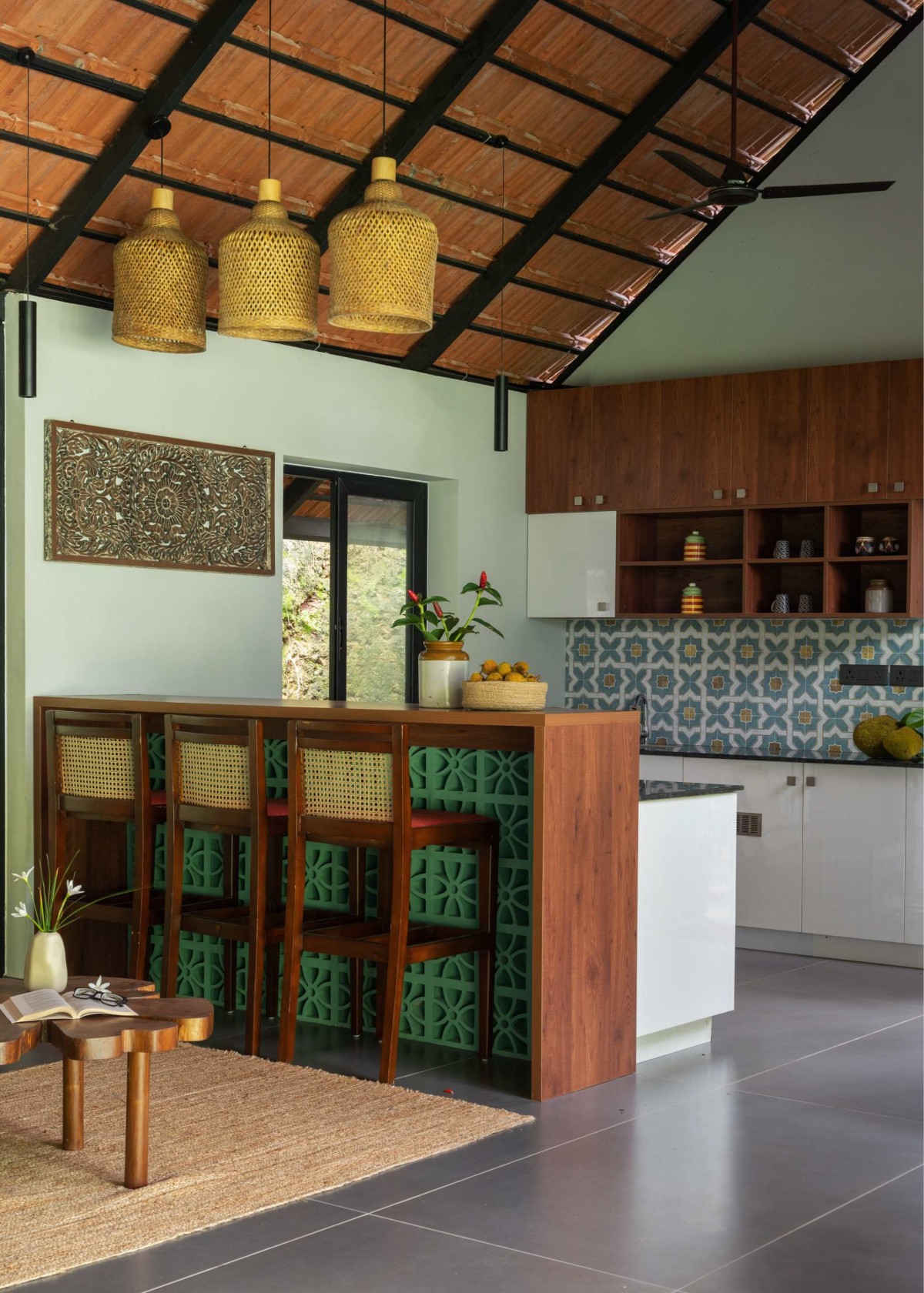 Kitchen of Ekam by ARK Architecture Studio