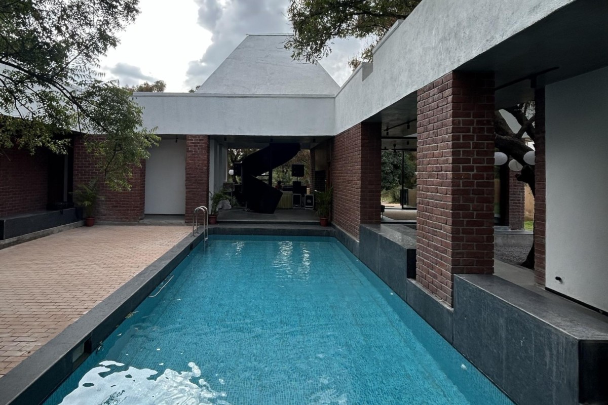 Pool Area of Cezara Holiday Home by KUN Studio