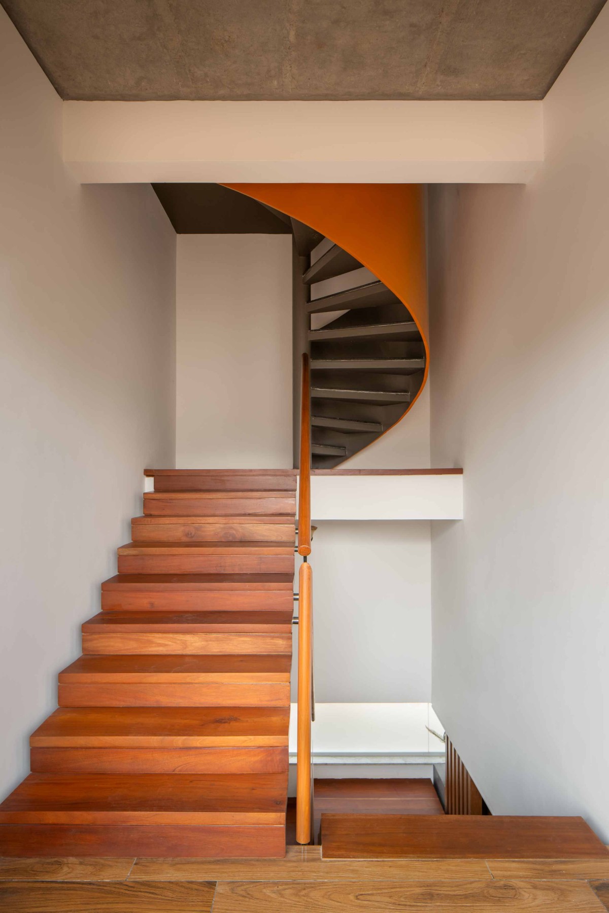 Staircase of House of Greens by 4site Architects