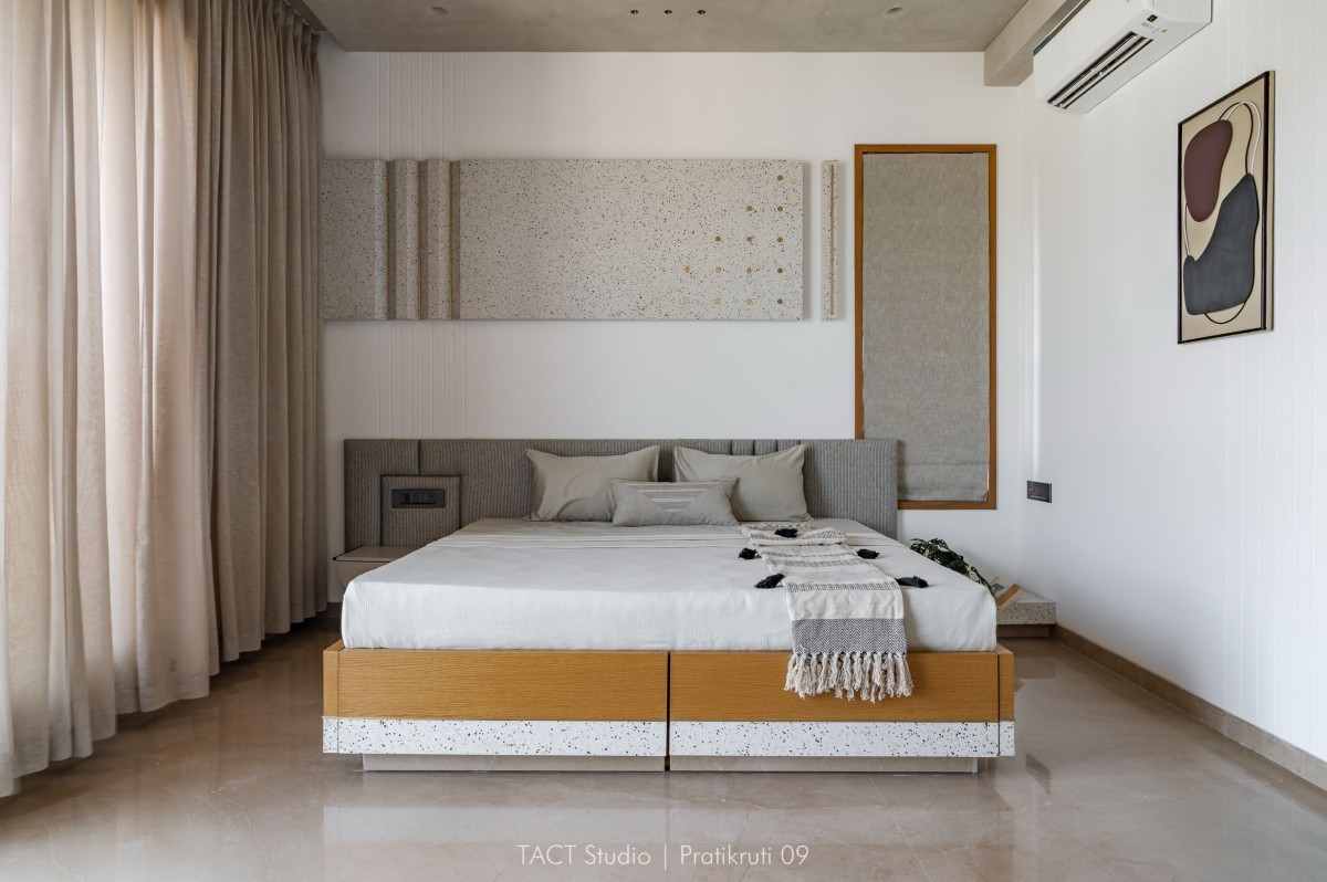 Bedroom 3 of Kalpkunj by TACT Studio