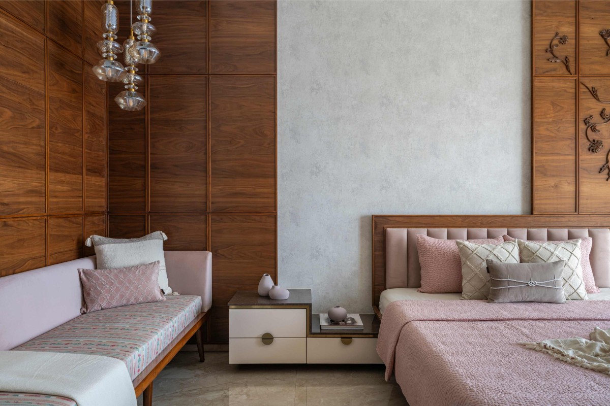 Master Bedroom 2 of Sukoon by Studio Mortar & Epoquee