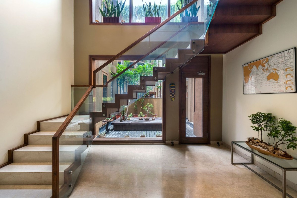 Staircase of Harmony Courtyard Villa by Studio Clay