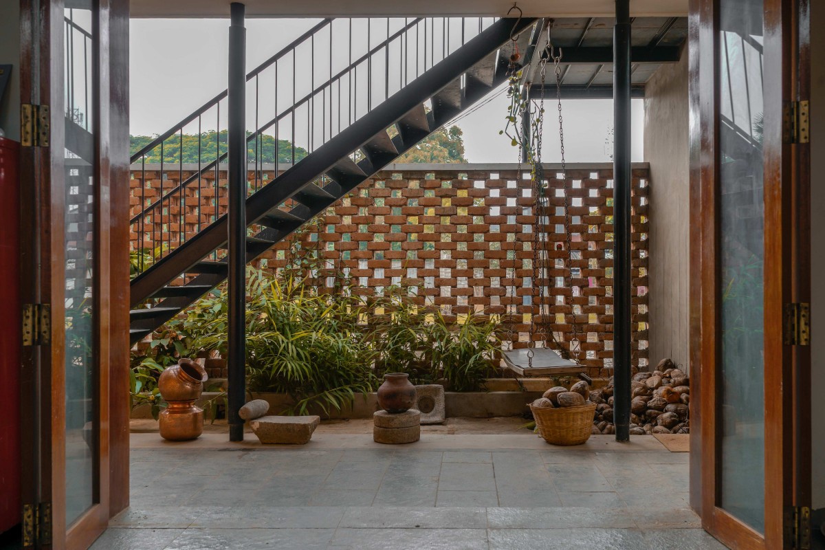 Outdoor Passage of SITH Villa by Aagaram Architects