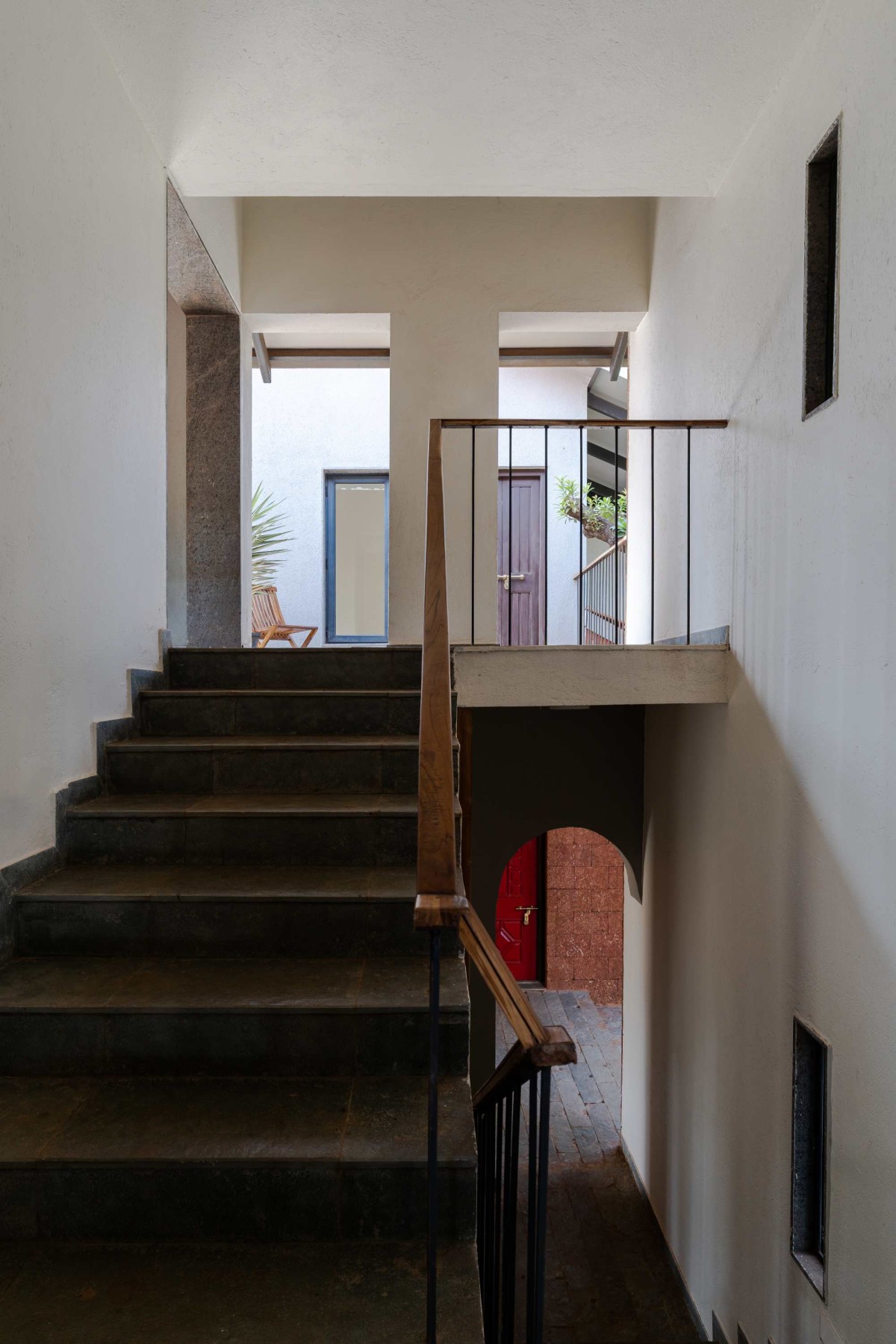 Staircase of Maison Rouge by The Architecture Company