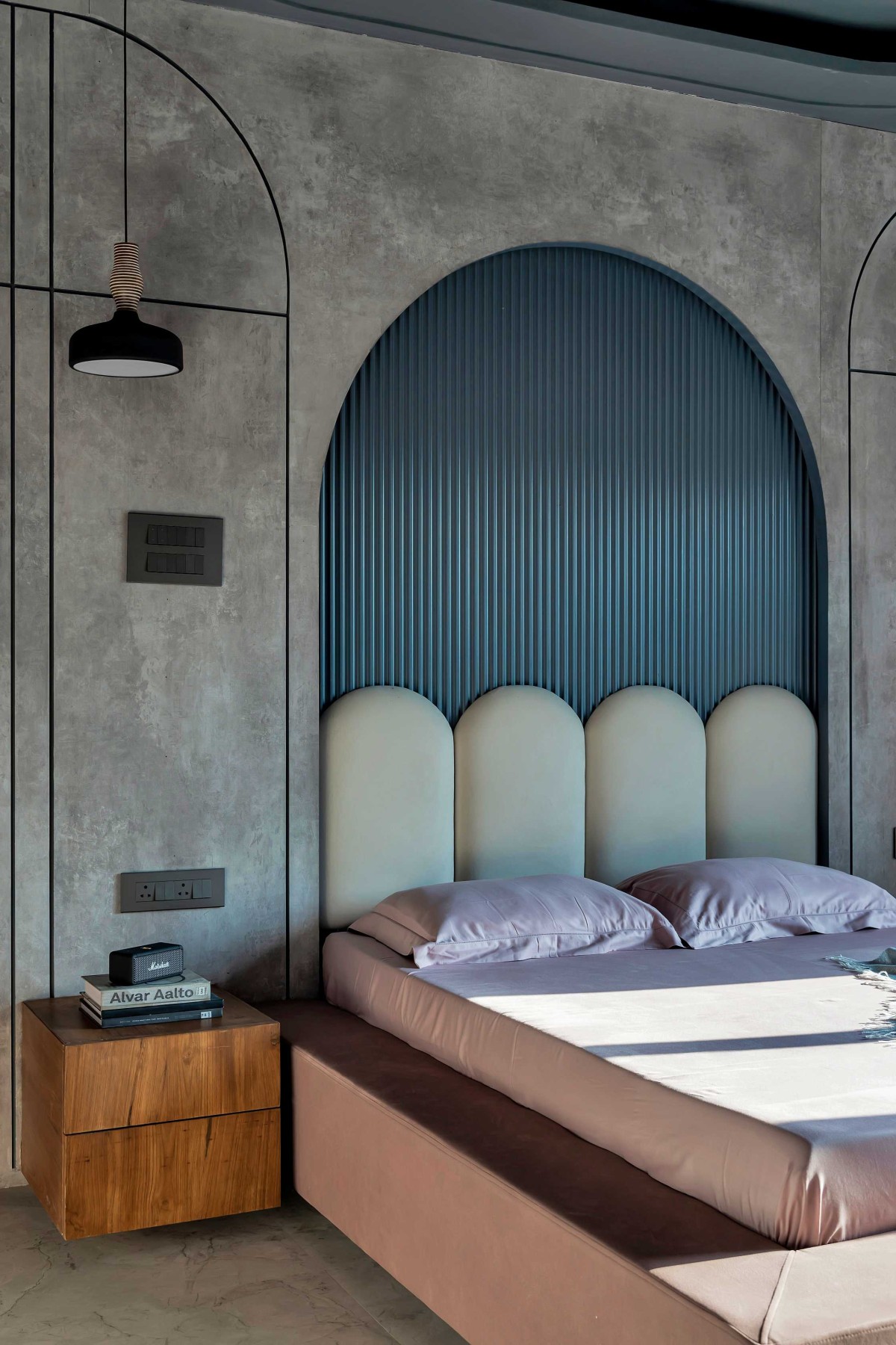 Bedroom 2 of Sattva Abode by Curated Spaced Studio