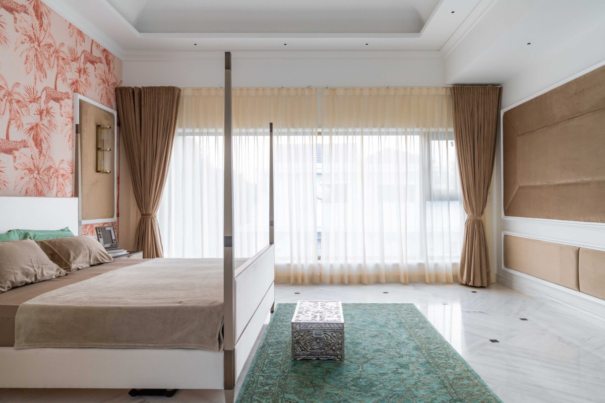 Bedroom 4 of Kompally Villa by DH Architecture Studio