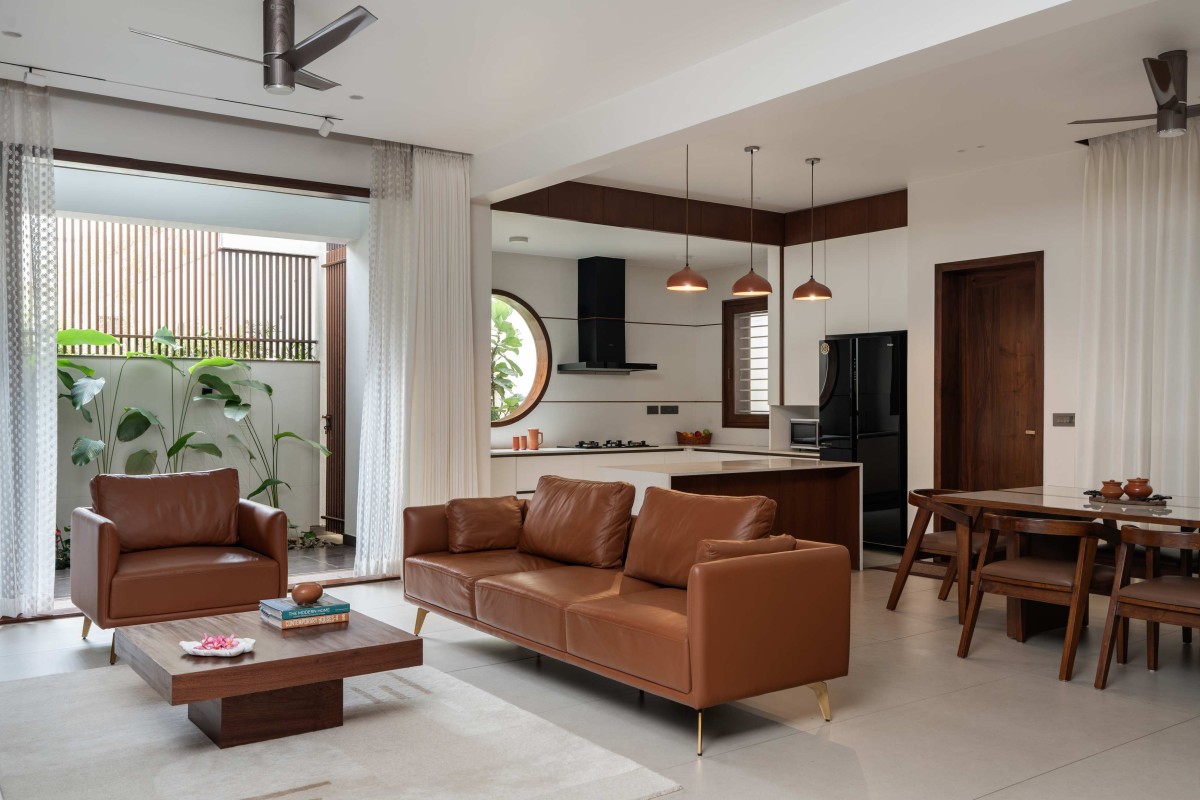 Informal living room of Tanish by Jyaamiti Architectural Studio