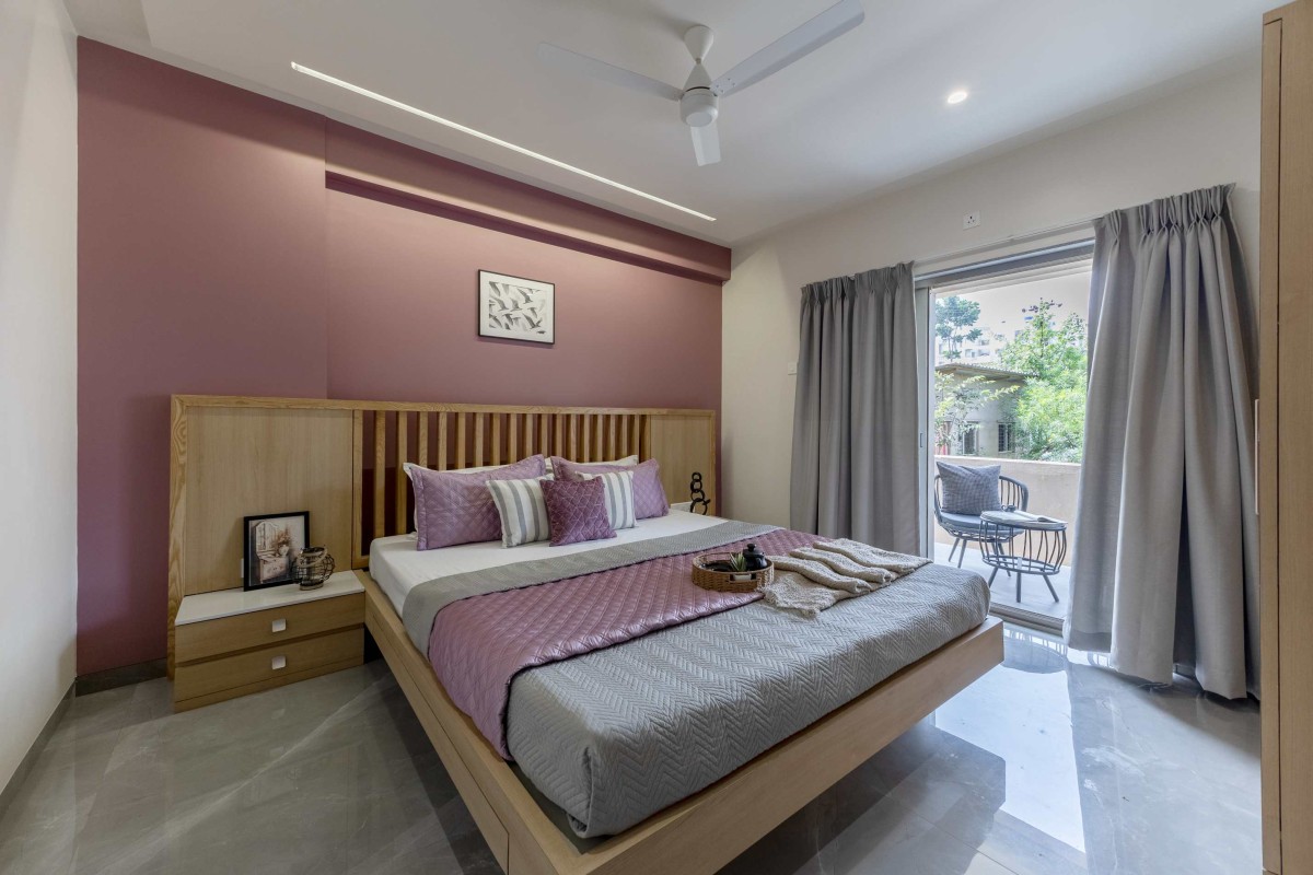 Bedroom 4 of The Serene House by HM Design Studio