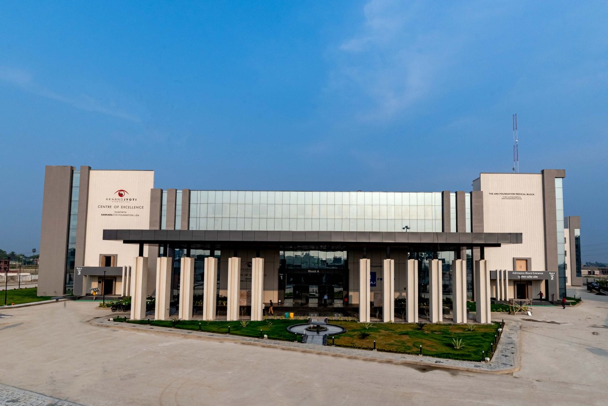 Akhand Jyoti Eye Hospital Centre of Excellence by BuiltX Sustainable Design & Construction