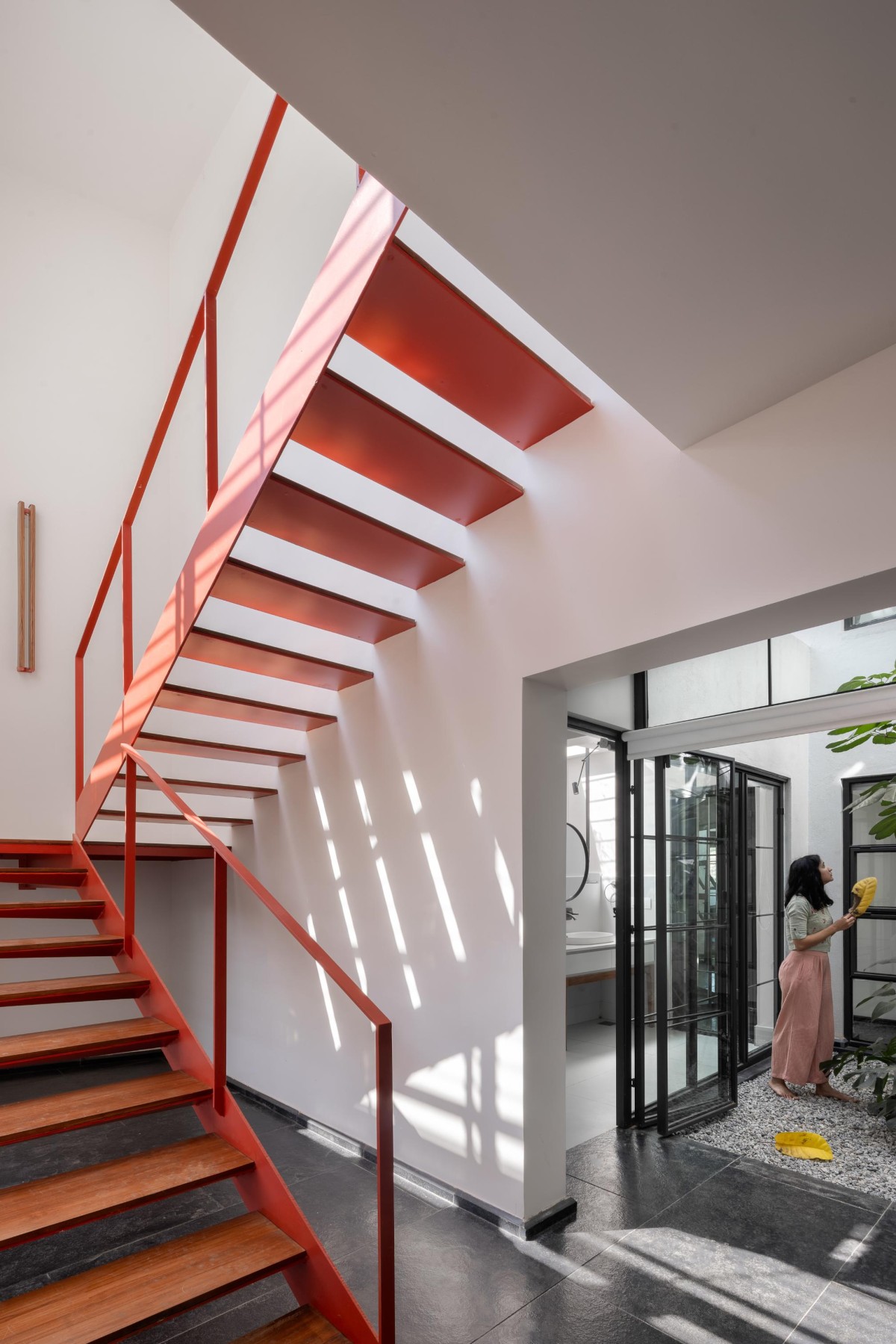 Staircase of Maya by Kamat & Rozario Architecture