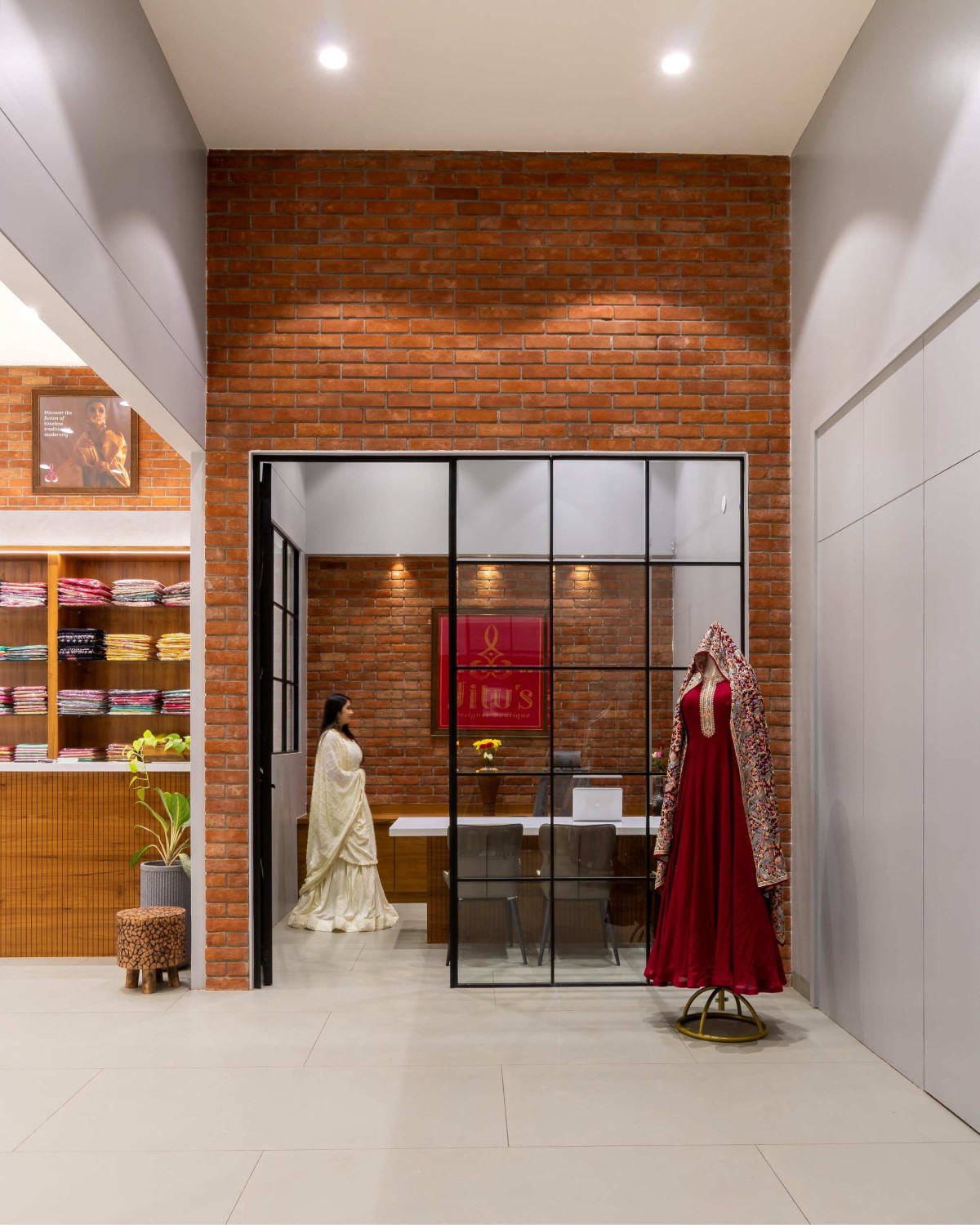 Interior view of Jitu's Boutique by Interarch Associates