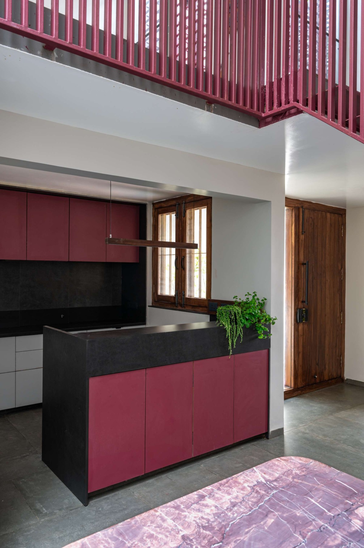 Kitchen of Porous Adobe by Rahul Pudale Design