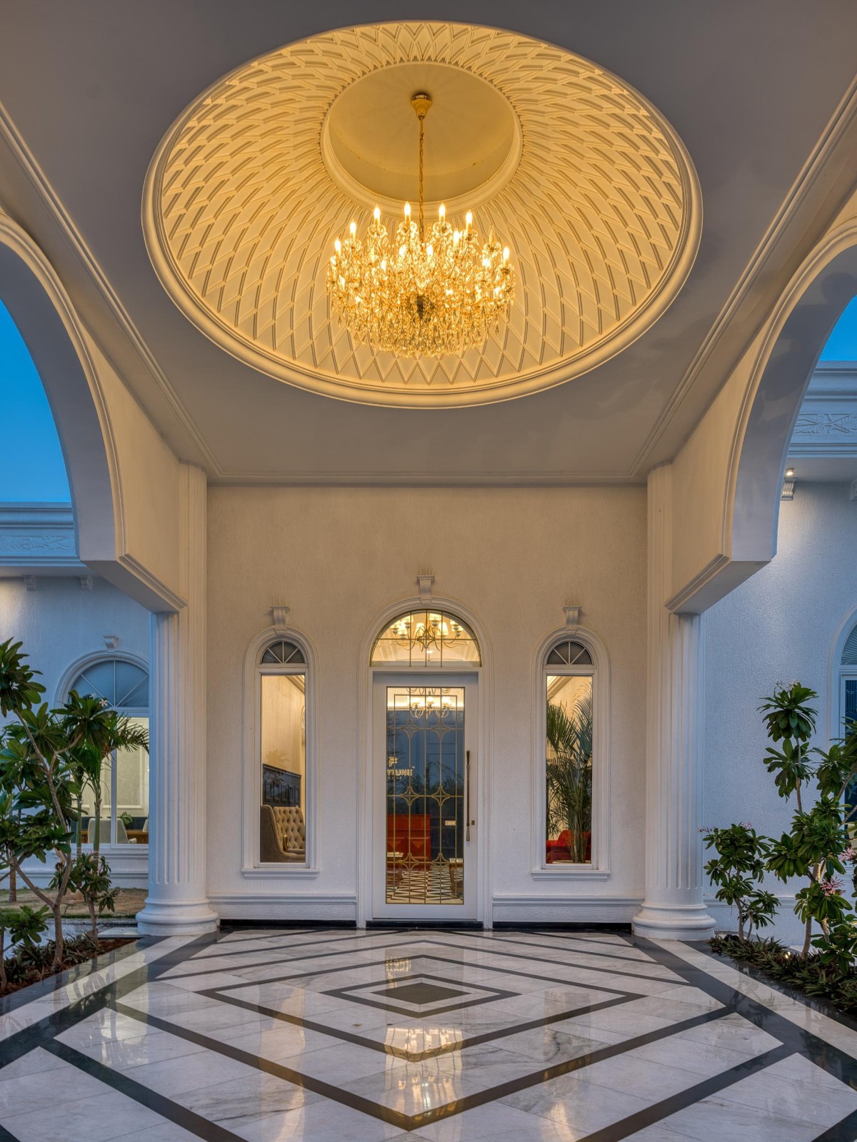 Entrance Verandah of Office For Fortune Group by Outline Studios