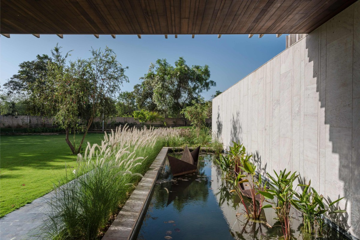 Waterbody of The House Of Secret Gardens by SPASM Design Architects