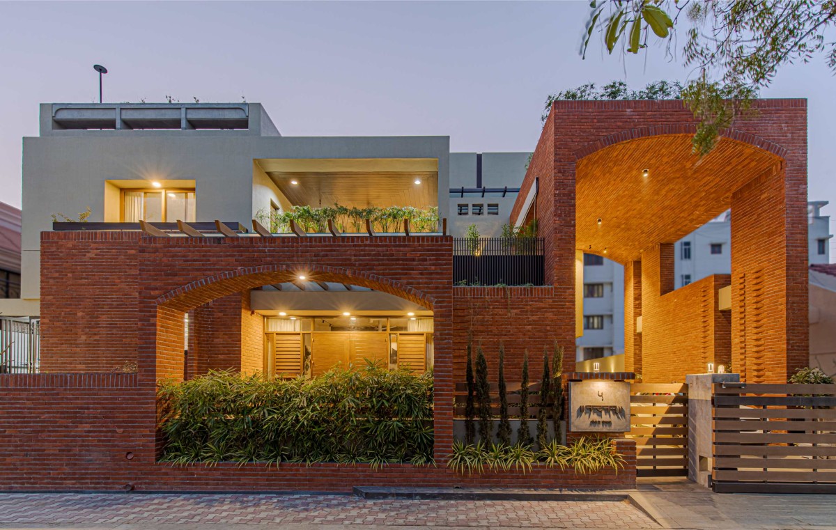 Exterior view of Nandanam by Dalvi Associates