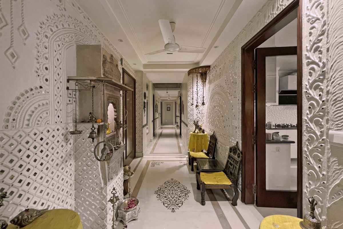 Corridor of Kaira by Ajay Nirmal Architects