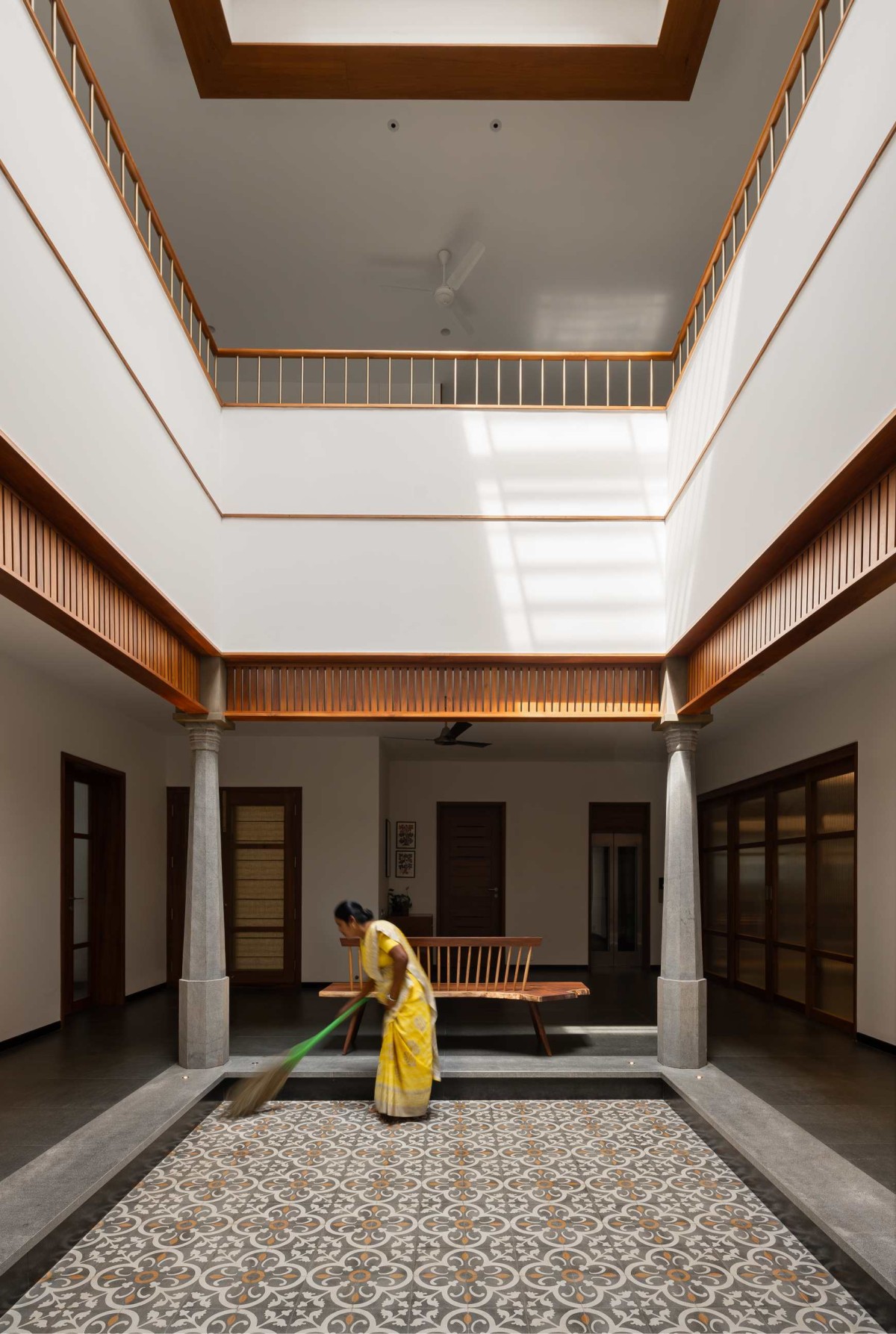 Central Court of Thamarai by EDOM Architecture