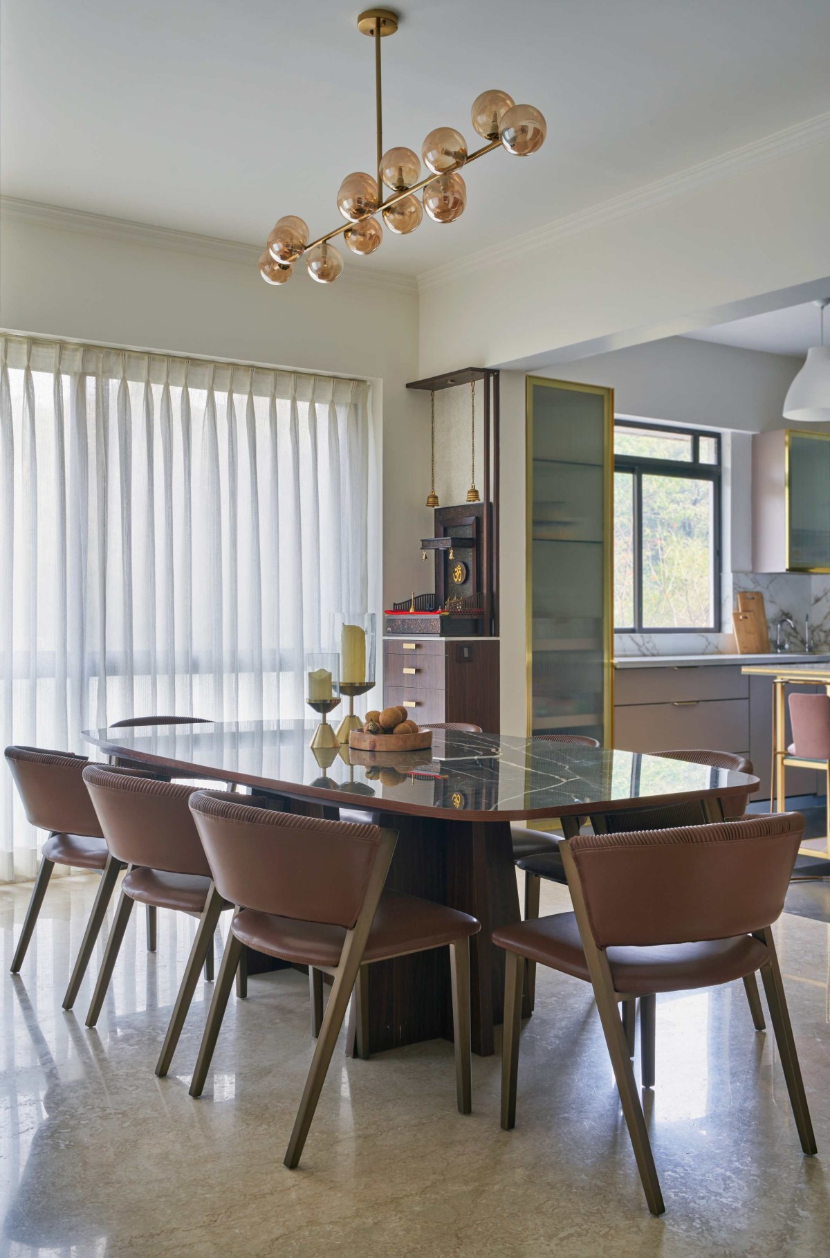 Dining of Suave Vida by Aditi Lawate Design