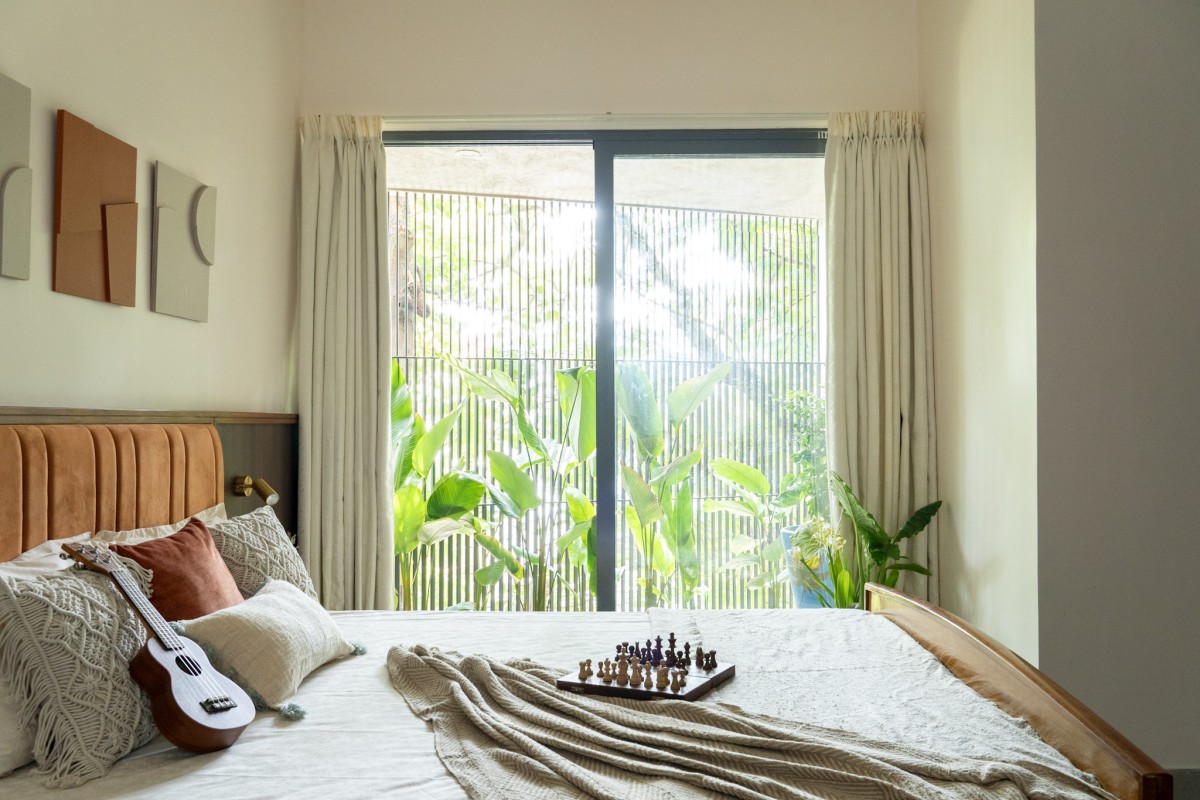 Master Bedroom of Tranquil Nest by Cohere - The Design Atelier