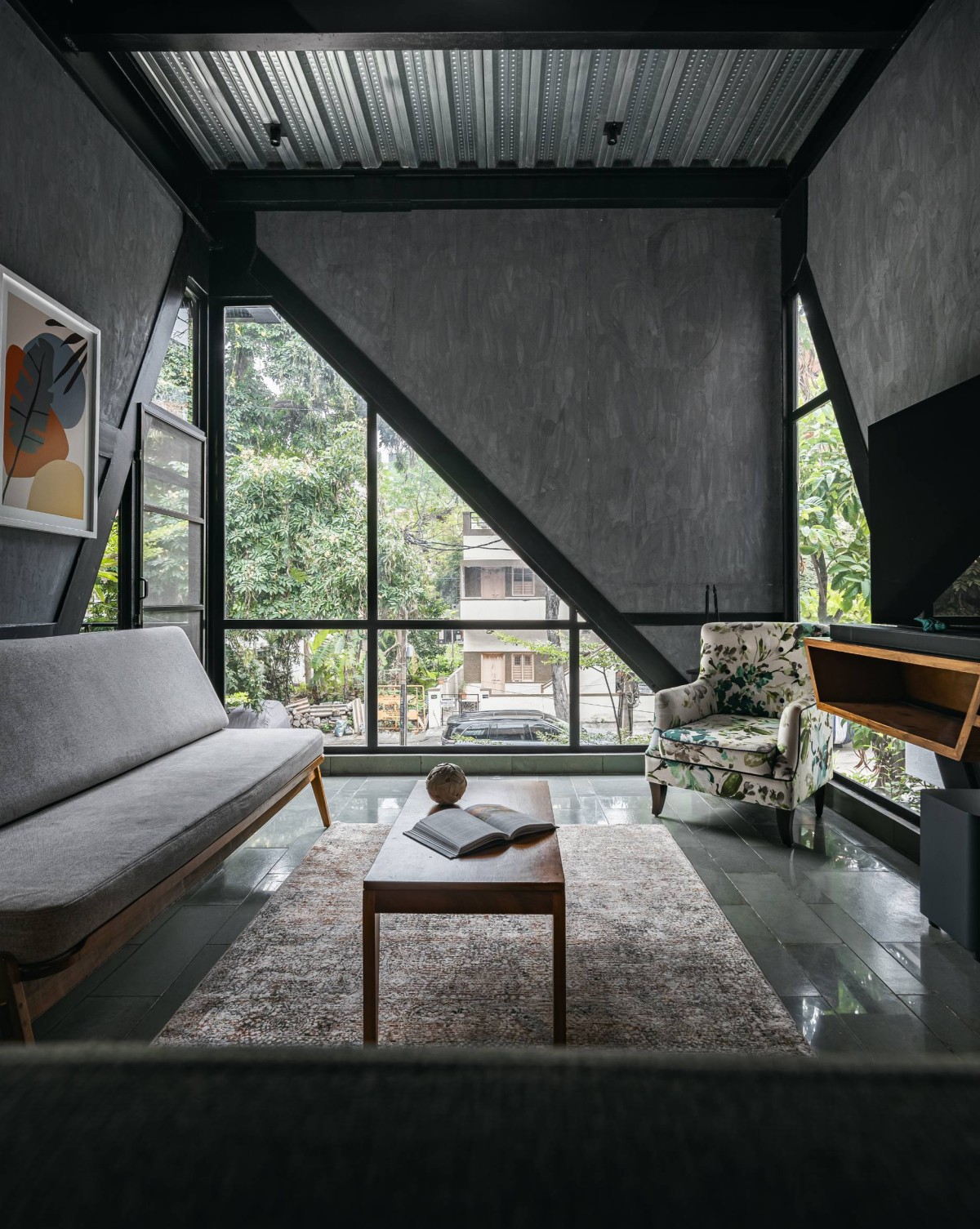 Living room of Pulley House by Studio 3Ca