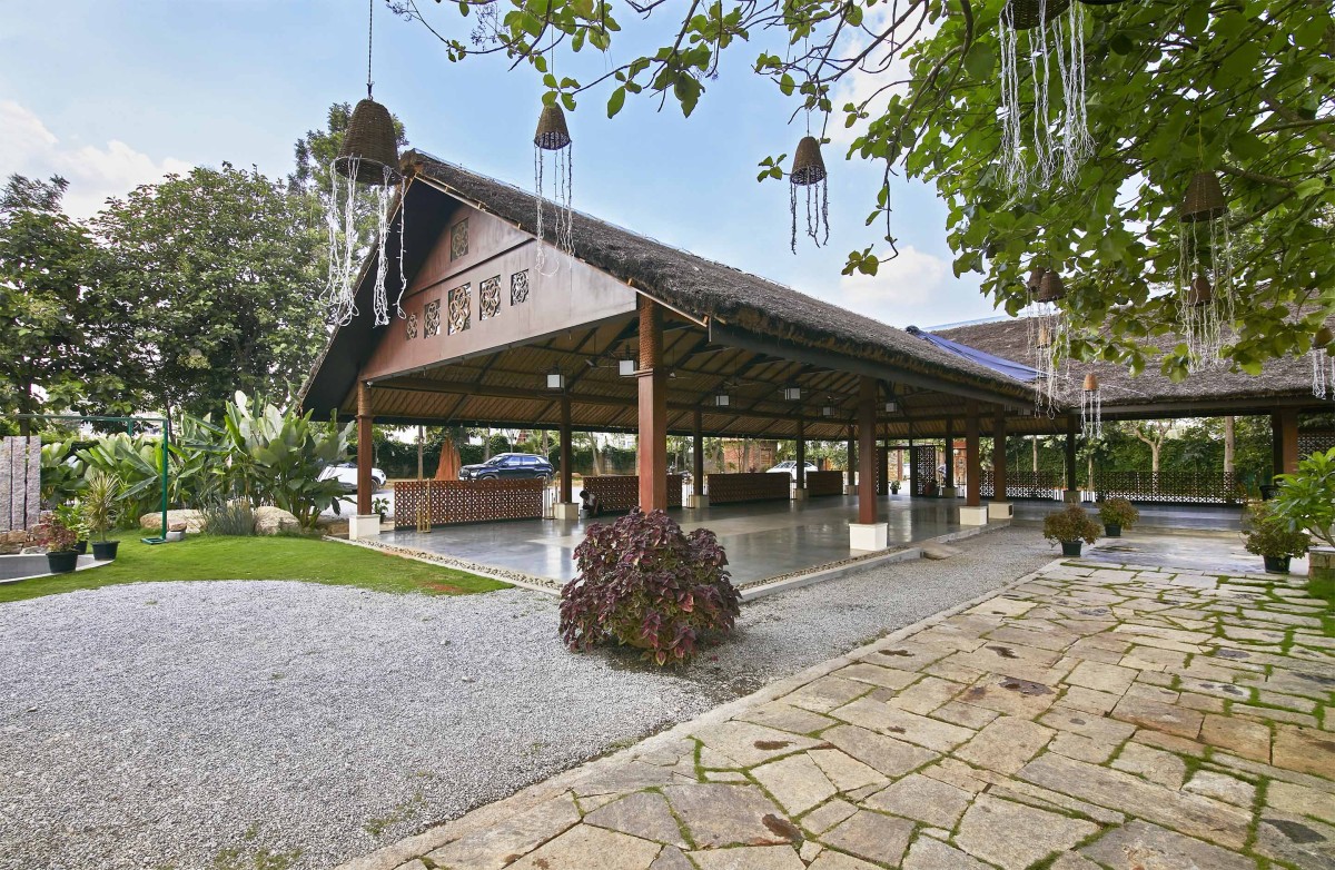 Dining Hall – View from the Outdoor venue lawn