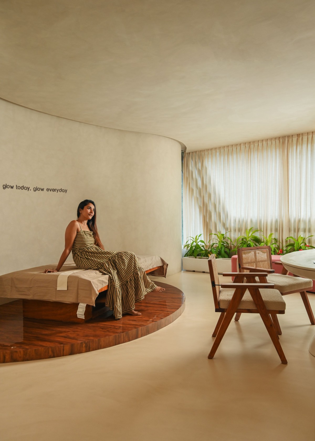 Consultation room of Skin Stories by ARK Architecture Studio