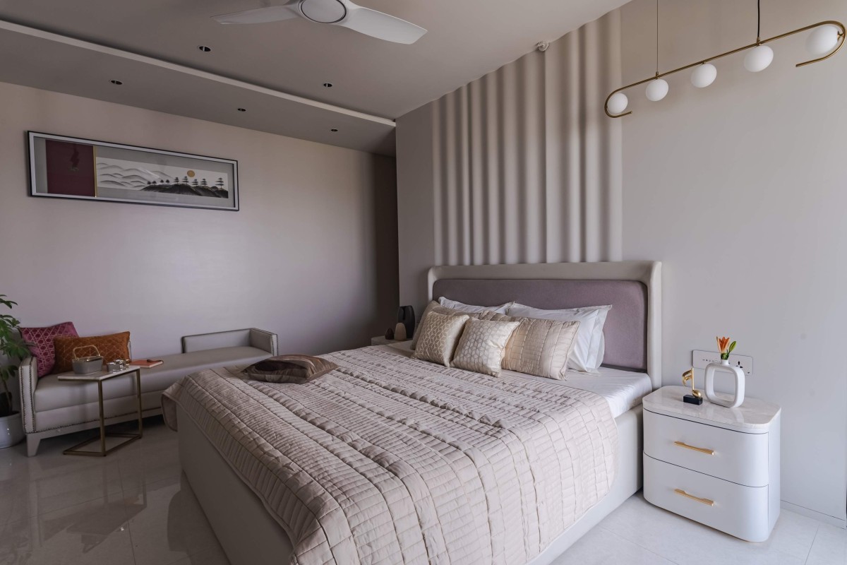 Master Bedroom of Ratan House by Anarchment Studio