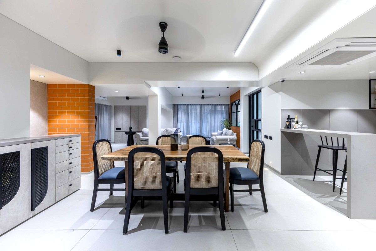 Dining of Steel Haven by Lahoti and Associates