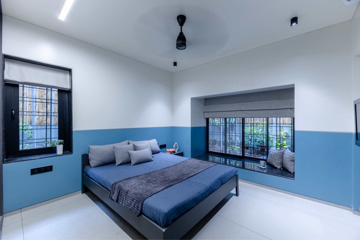 Servant Bedroom of Steel Haven by Lahoti and Associates