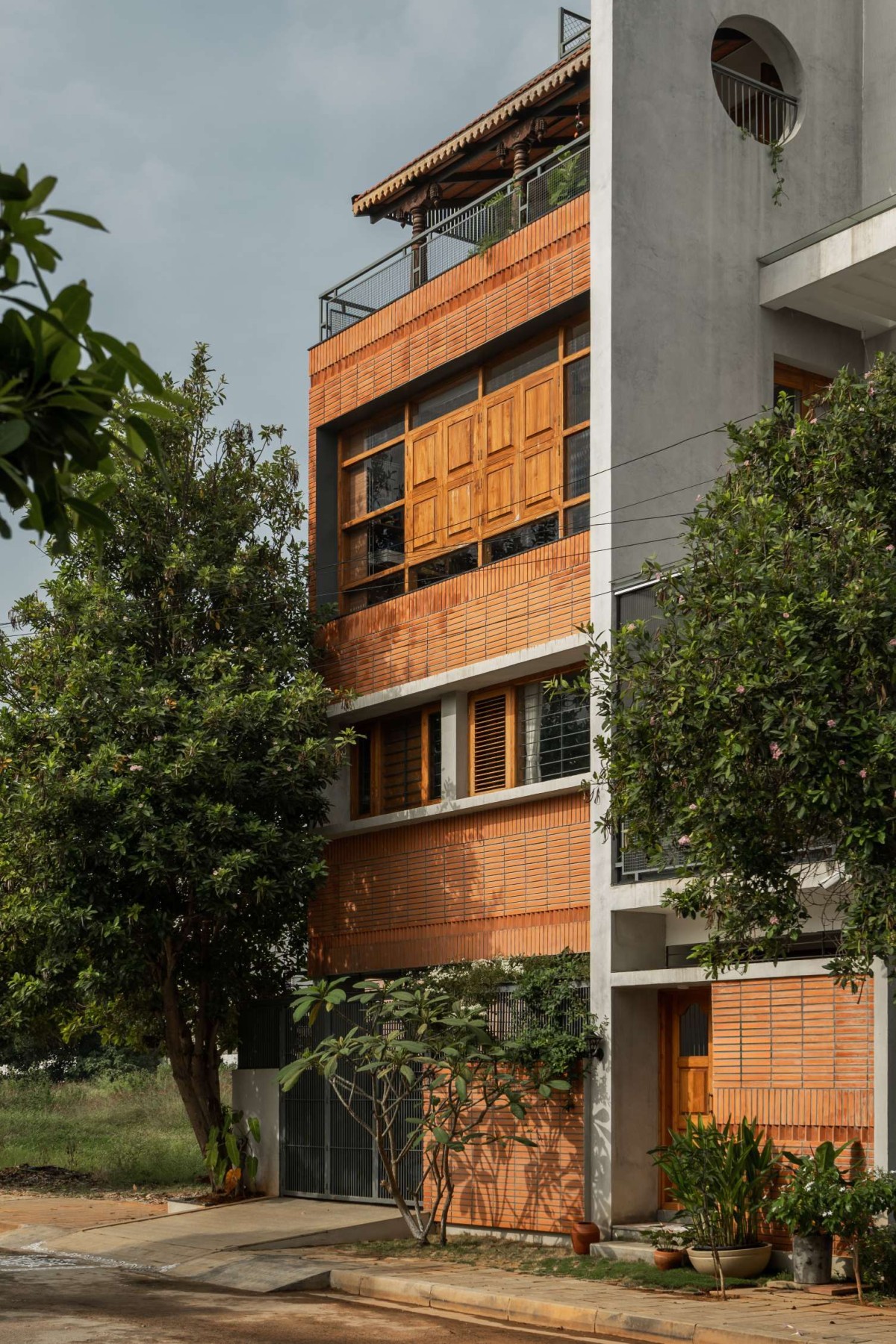 Exterior view of Ahaladham by Studio Kosha