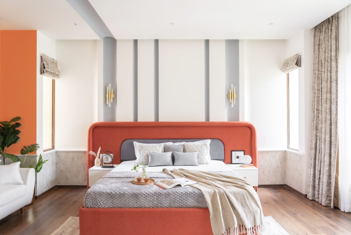 The Master Bedroom of Timeless Hues by Cohere - The Design Atelier