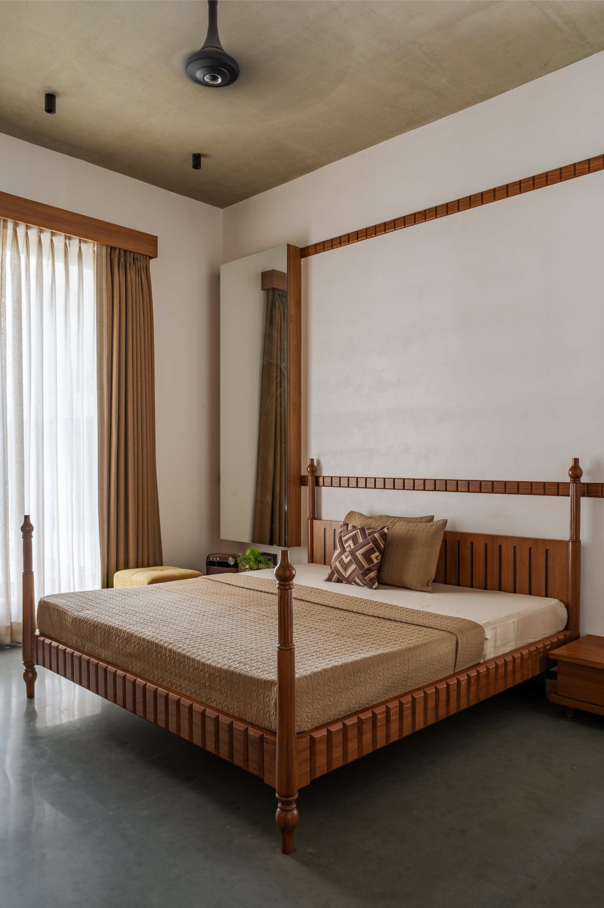 Grand Parent's Bedroom of Leelamrut by Design Team Architects