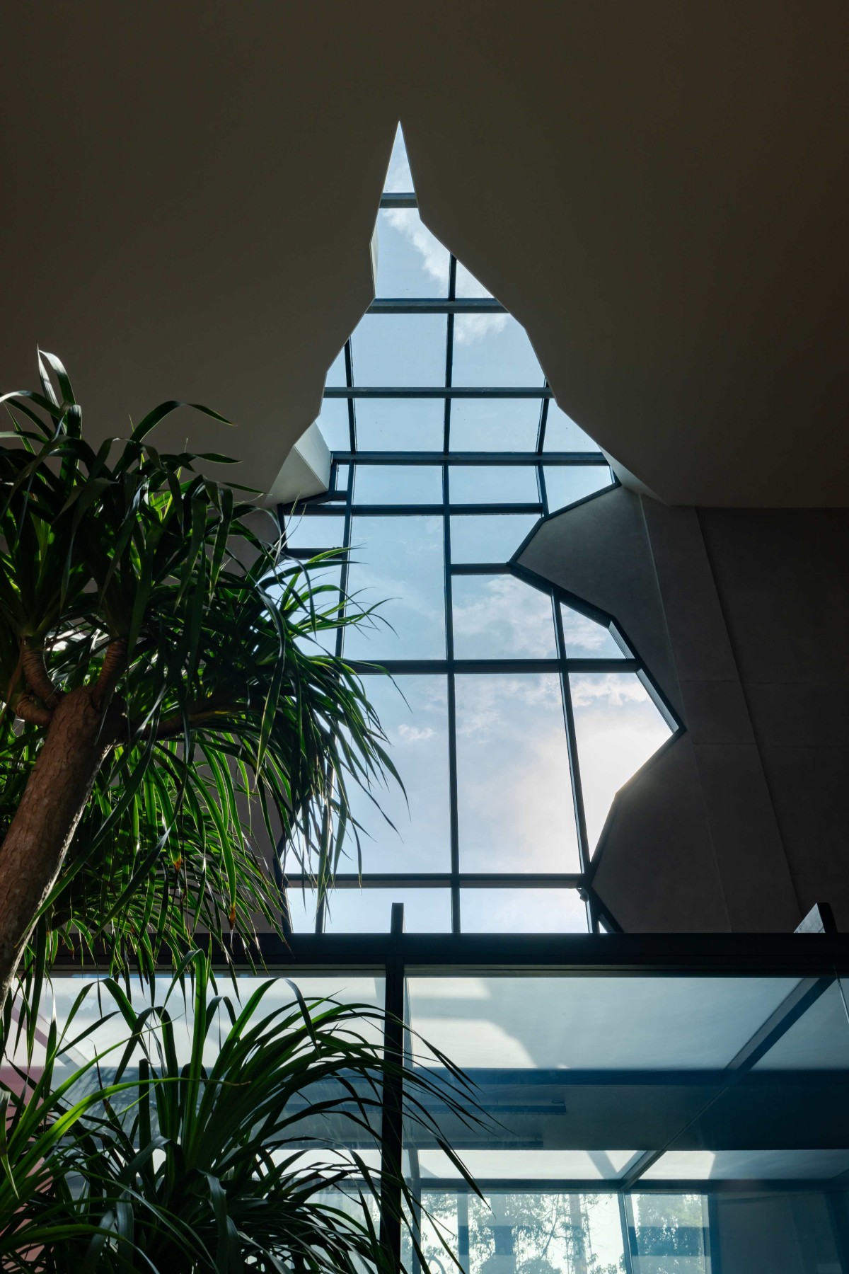 Skylight of Amethyst by Curved Dimension