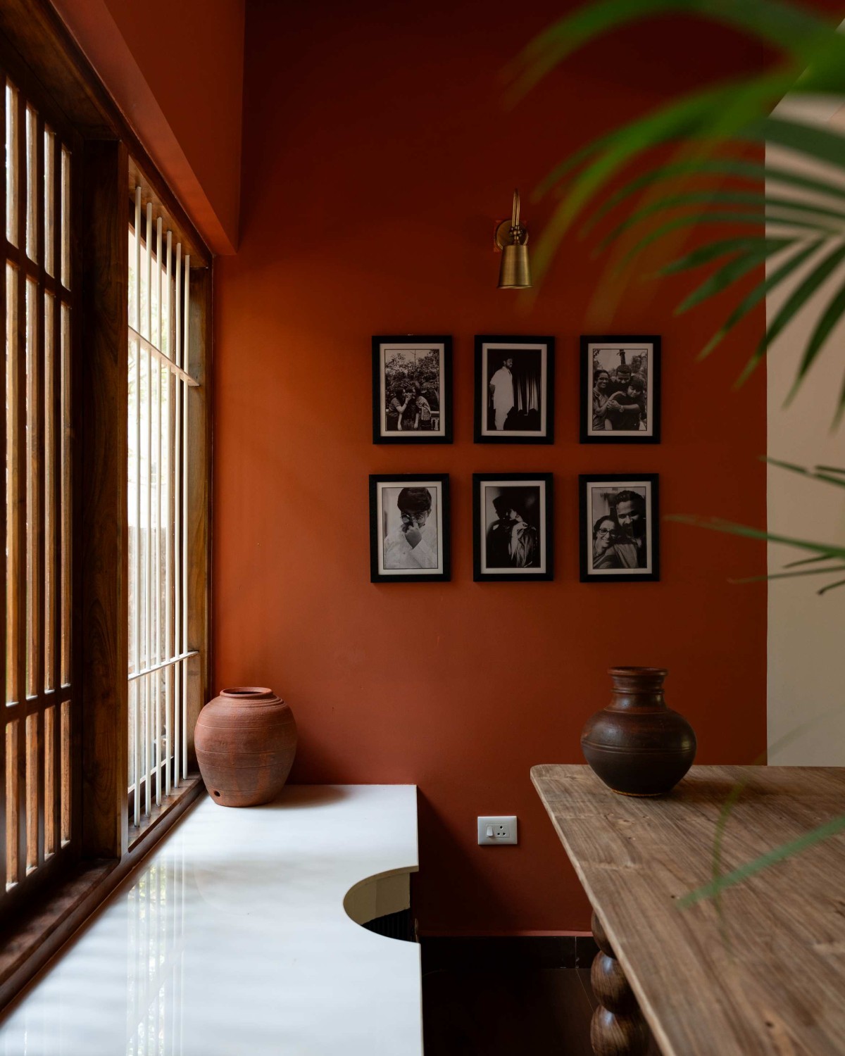 Dining of Kanjirakol House by Space Narratives