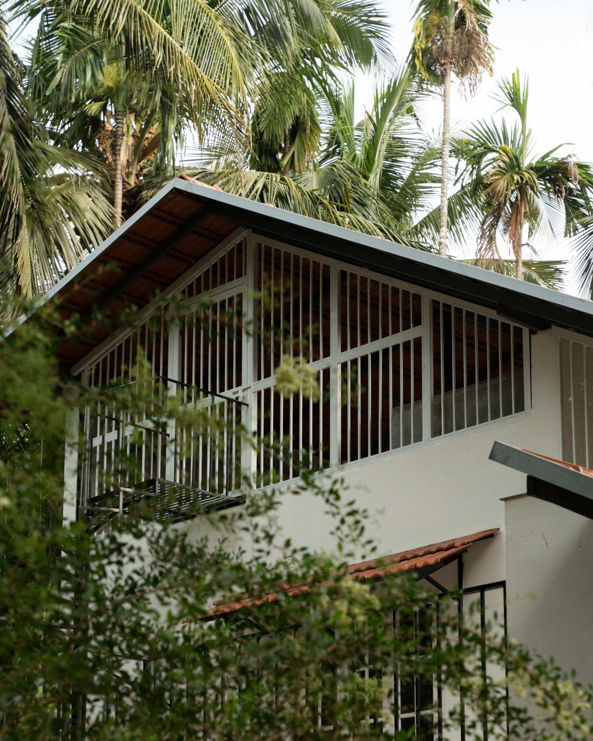 Exterior view of Kanjirakol House by Space Narratives