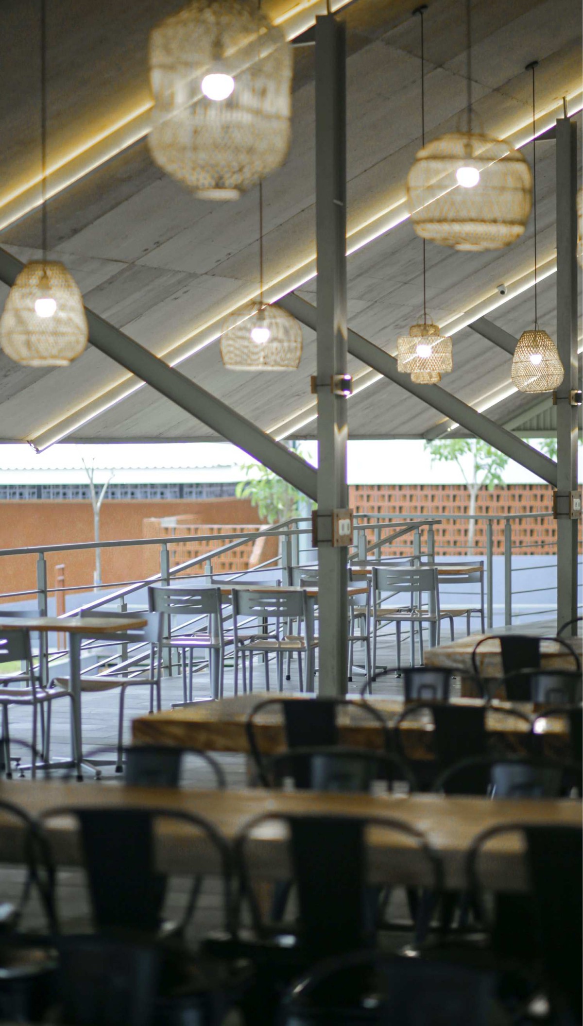 Cafe & Restaurant of PADI Rest Area by MIV Architects