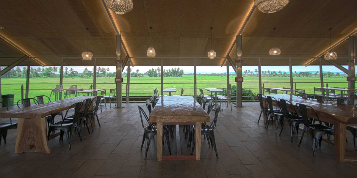 Cafe & Restaurant of PADI Rest Area by MIV Architects