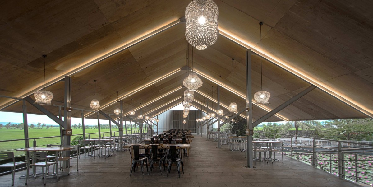 Cafe & Restaurant of PADI Rest Area by MIV Architects