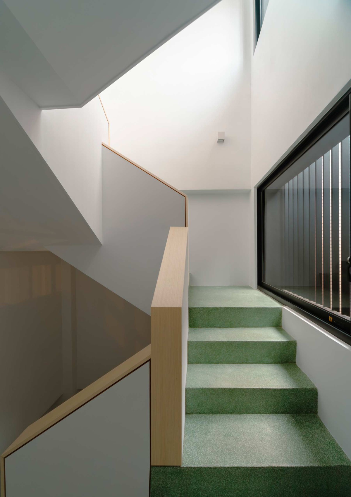 Staircase of The Veil House by Paperfarm Inc