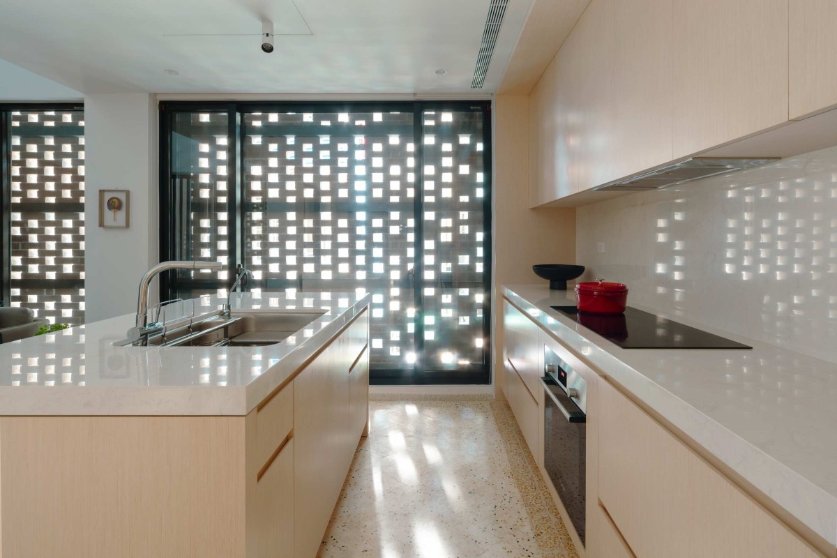 Kitchen of The Veil House by Paperfarm Inc