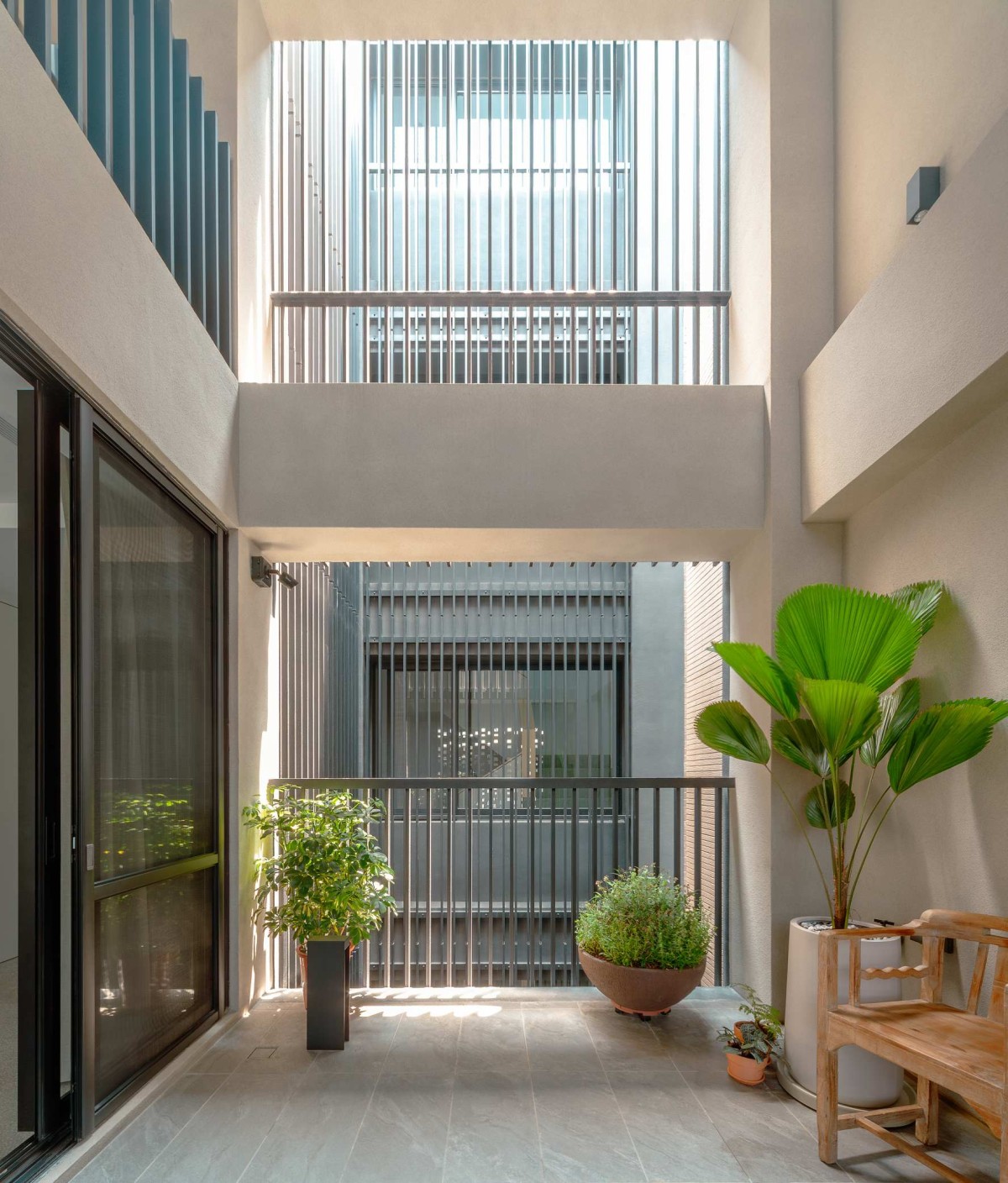 Corridor of The Veil House by Paperfarm Inc