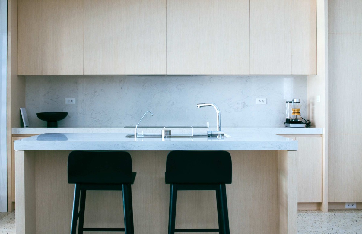 Kitchen of The Veil House by Paperfarm Inc