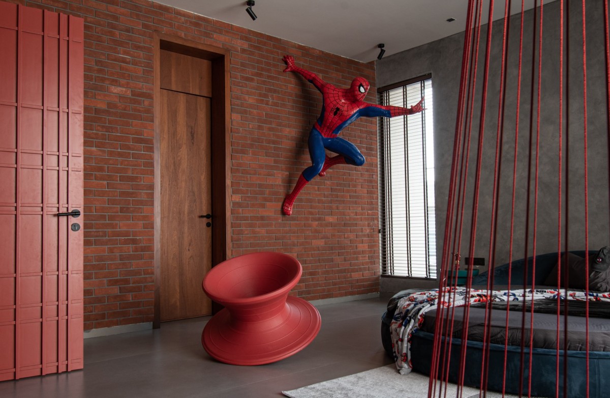 Kids Bedroom of J.P. House by Utsav Patel Architects