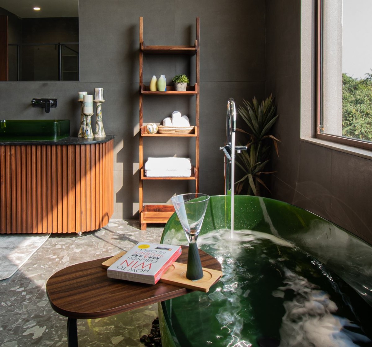 Bathroom of J.P. House by Utsav Patel Architects