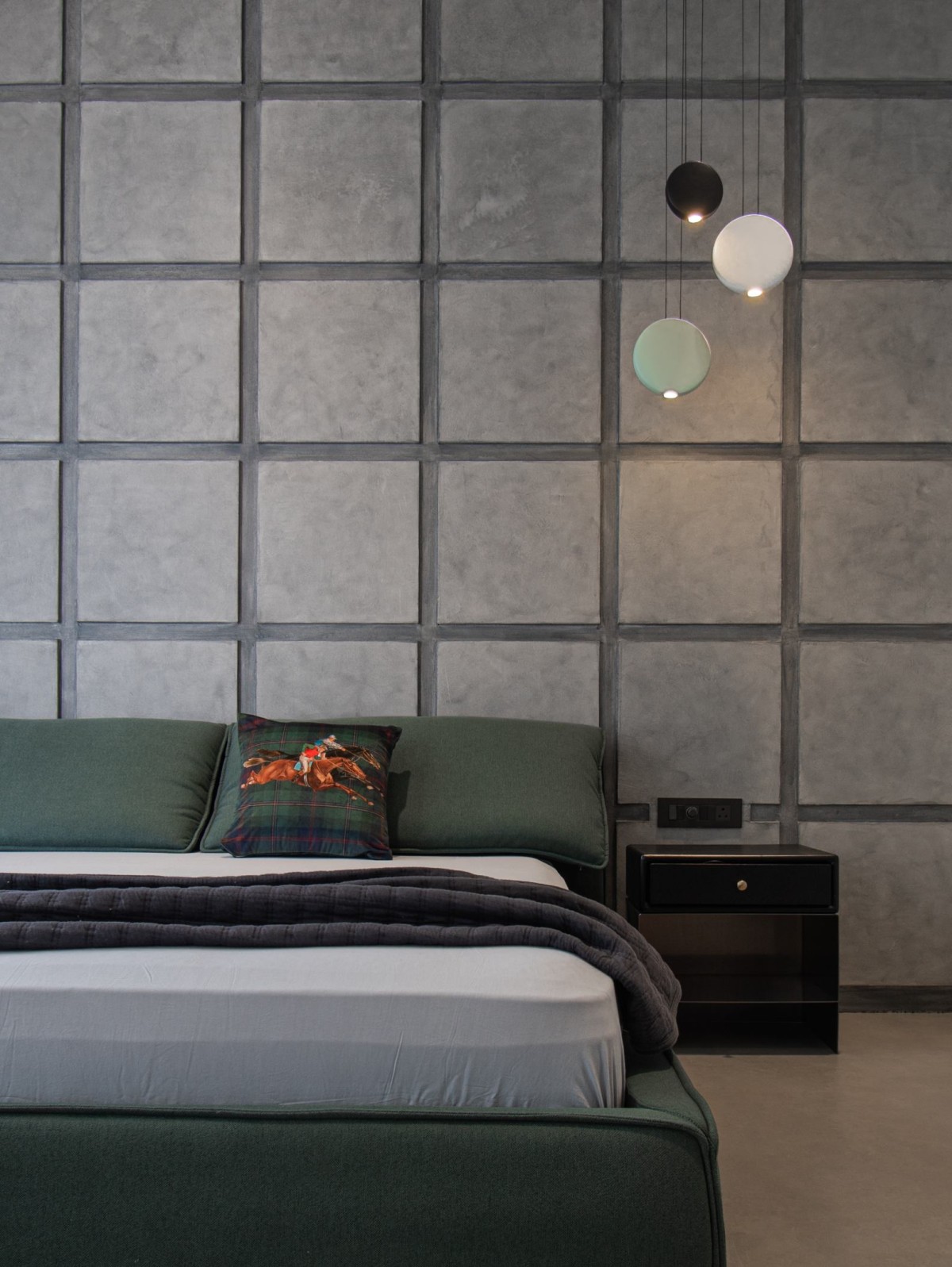 Guest Bedroom of J.P. House by Utsav Patel Architects