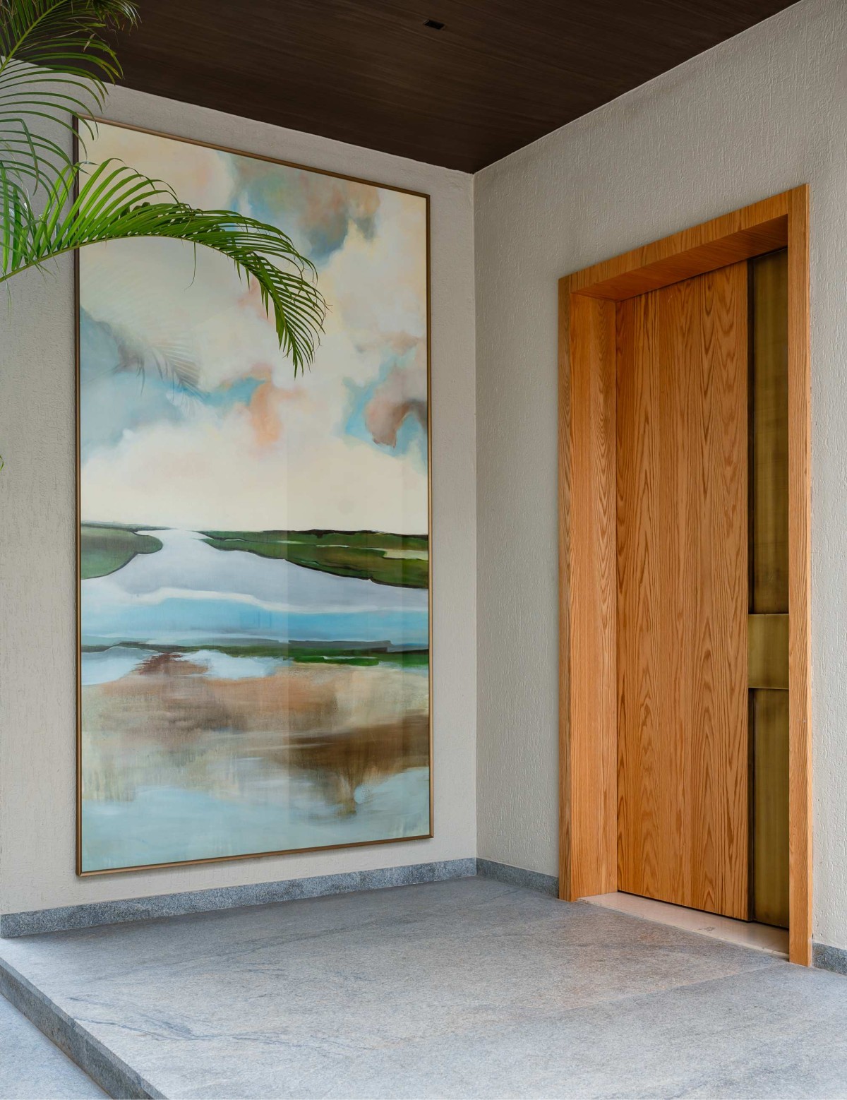 Entrance of Swarnabhoomi Villa by Art of Space 0