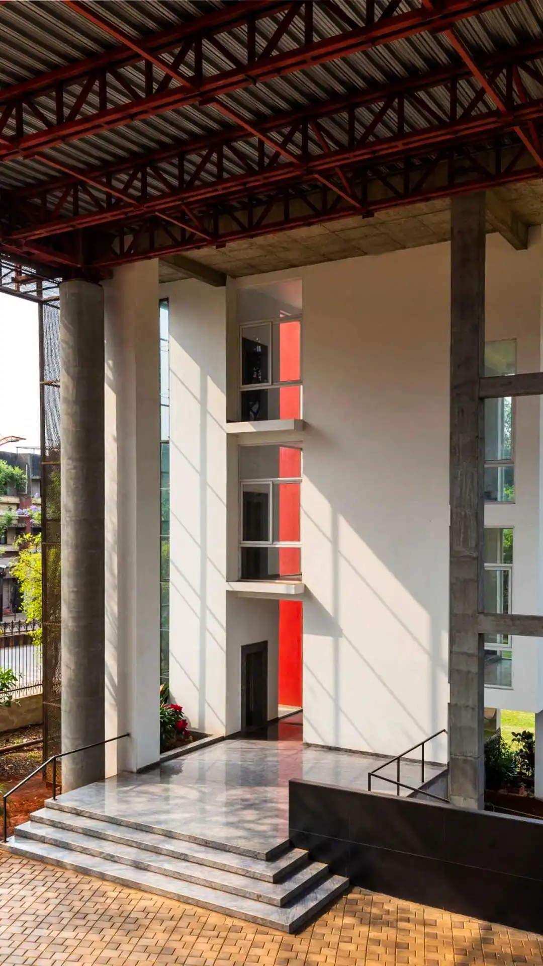 Hover Space – Extension to the KLE Society Head Office by Thirdspace Architecture Studio