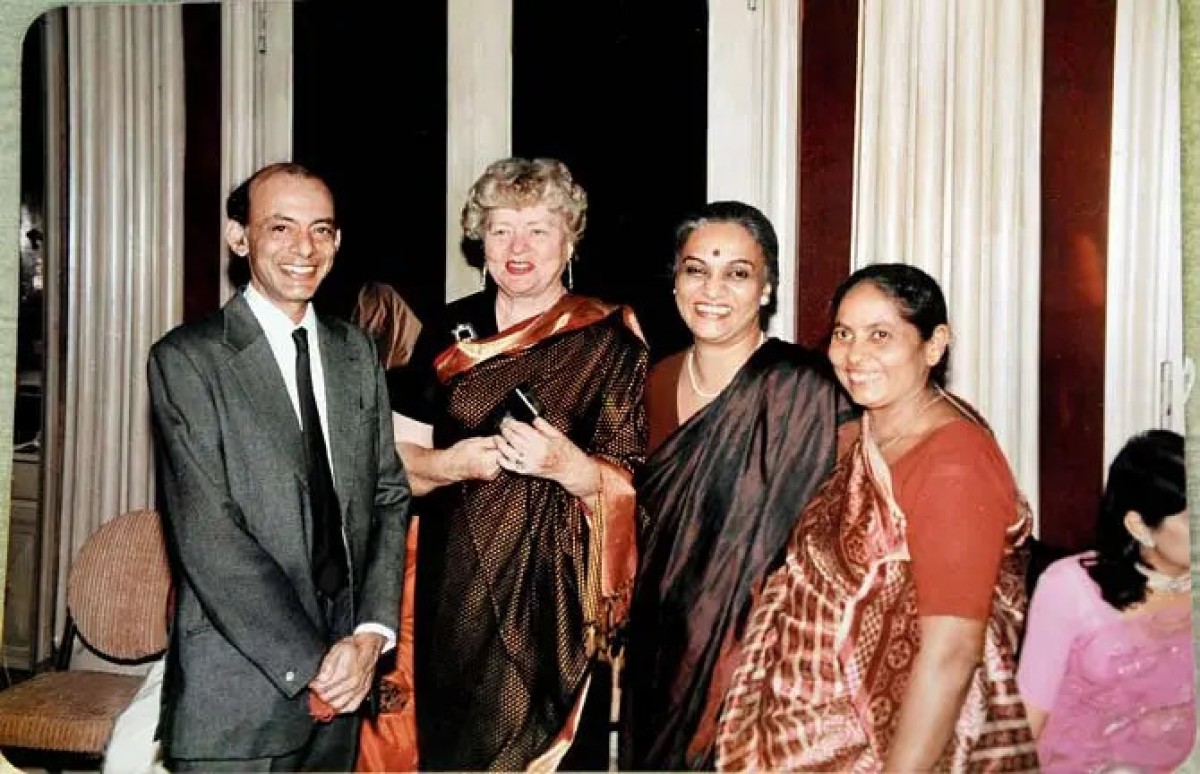 From Left to Right- Muzaffar Ali Khan, Vina Mody, Hema Sankalia and Lalita Mistry